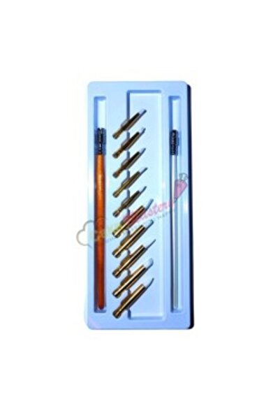 TORCH Set de 2 perii cu 10 capete de silicon interschimbabile