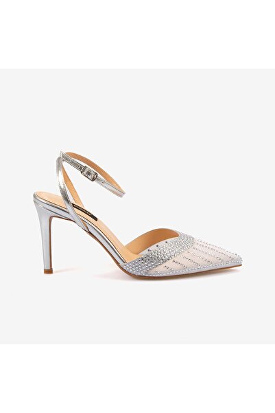 KEMAL TANCA Women's Microlight Sole Satin 10cm Heeled Evening & Evening Dress...