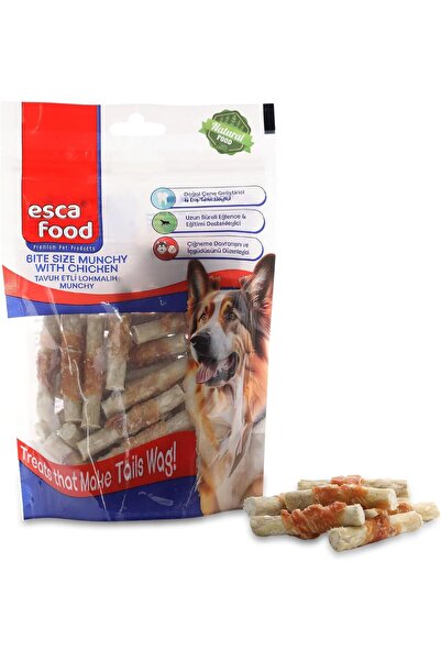 Yıldızan Heybemdecom Esca Chicken Snack Munchy 6 Centimeters 36-Pack Dog Trea...
