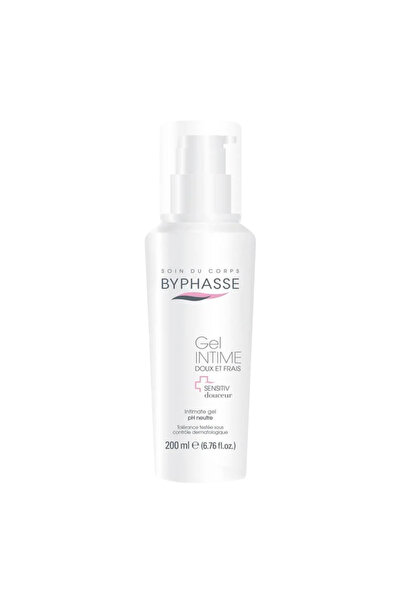 BYPHASSE Gel de spălare intimă, pentru piele sensibilă, 200 ml