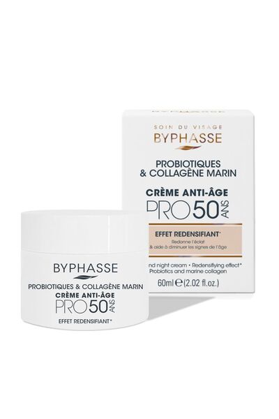 BYPHASSE Pro 50, Anti-îmbătrânire, Cremă, Pentru față, 60 ml