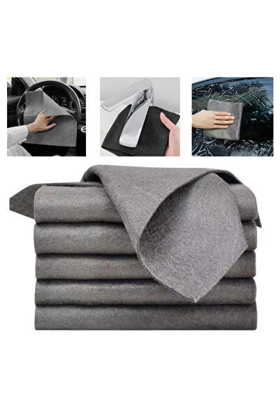 Zenino Set of 20 Magic Microfiber Cloths, Streak-Free Cleaning on Multiple Su...