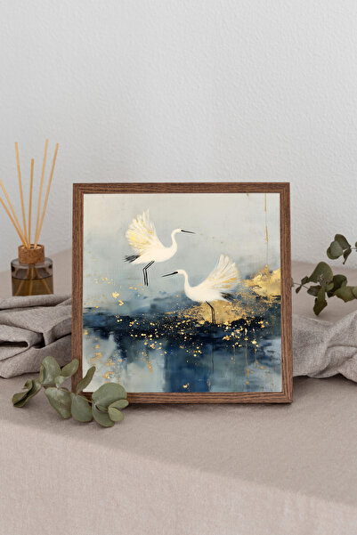 ALAYRA International Framed Abstract Canvas Wall Art for Living Room Decor – ...