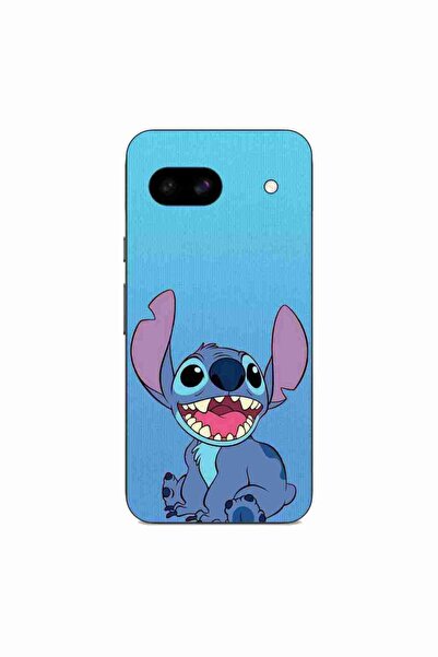 OEM Husa compatibila cu Google Pixel 8A Silicon Gel Tpu Model Stitch Blue