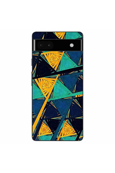 OEM Husa compatibila cu Google Pixel 6A Silicon Gel Tpu Model Abstract Prism