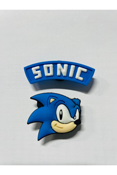 atölye karnaval Sonic Jibbitz Charm Terlik Süsü 2 ad