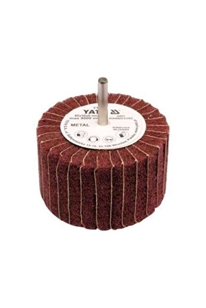 yato Perie Abrazivă Circulară Cu Tijă 80X50X6Mm, P150