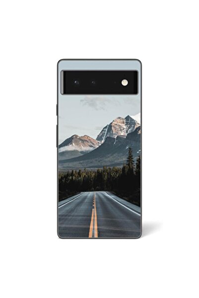 OEM Husa compatibila cu Google Pixel 6 Silicon Gel Tpu Model Mountain Road