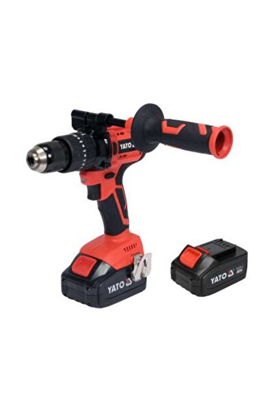 yato Αυτοδιάτρητο Δράπανο Κρουστικό 18V, 75Nm, 2x3.0Ah