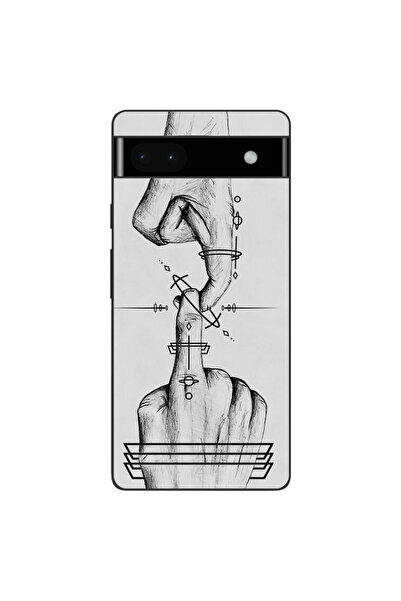 OEM Husa compatibila cu Google Pixel 6A Silicon Gel Tpu Model Universe Touch