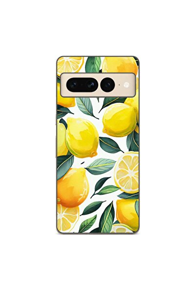 OEM Калъф, съвместим с Google Pixel 7 Pro, силиконов гел TPU модел с десен на...