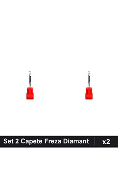NAİLS Set 2 Capete Freza Diamant Profesionale Unghii, Manichiura Gel UV/LED