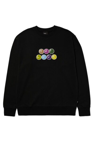 HUF Pulover bărbătesc Lucky cu guler rotund XL