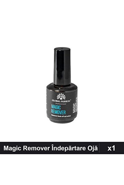 global fashion Magic Remover Soluție Îndepărtare Ojă Semipermanentă 15ml
