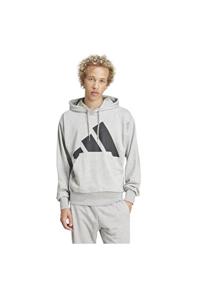 adidas Hanorac Essentials pentru bărbați, cu logo mare, din French Terry, 2XL