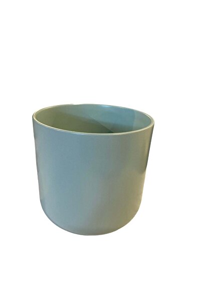 EDG Ghiveci ceramic turcoaz H 15 cm