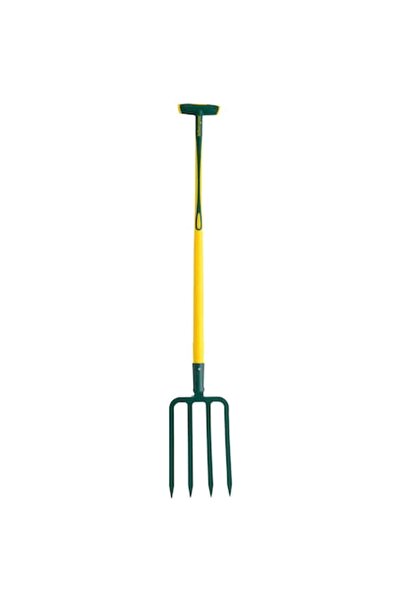 Leborgne Furca pentru sapat cu 4 dinti triunghiulari 11 mm, otel forjat si ca...