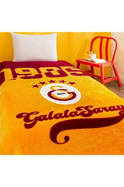 GÜRBULAK TEKSTİL Galatasaray Yeni Sezon 5 Yıldızlı lisanslı Battaniye