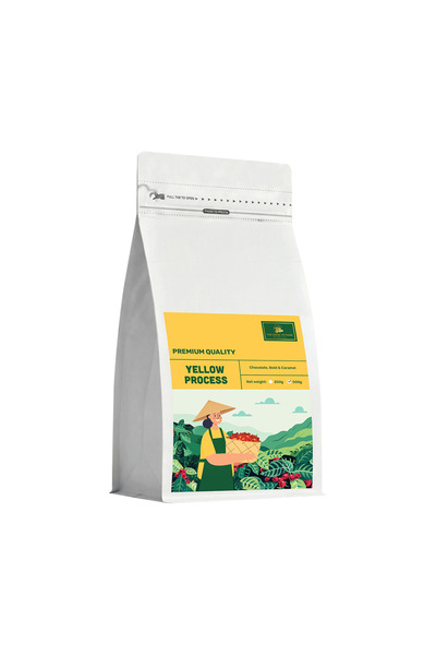 The Caphe Vietnam Robusta Coffee – Yellow Process (Single Origin, Ground) 1KG...