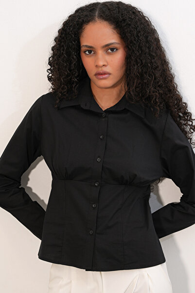 Bigdart 20231 Slim Fit Poplin Shirt - Black
