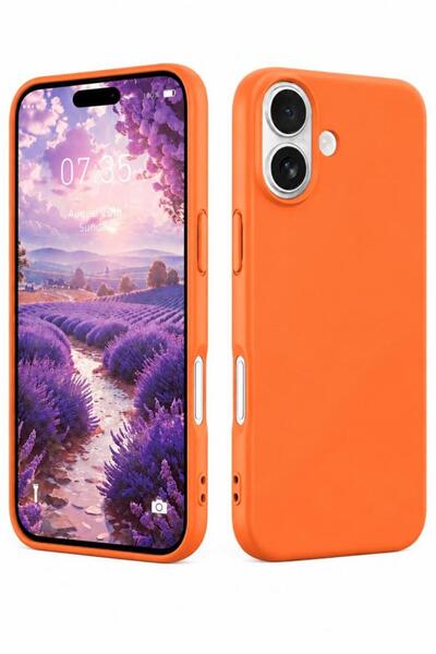 3GEN CASE iPhone 17 Uyumlu Renkli Lansman Kılıf İçi Kadife Premium Silikon Kı...