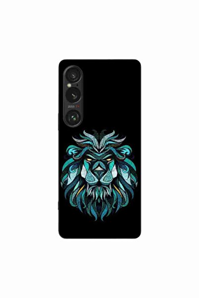 OEM Husa compatibila cu Sony Xperia 1 VI Silicon Gel Tpu Model Abstract Lion