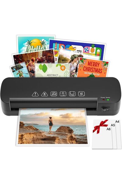 NAHKZNY Laminator A4 NAHKZNY, 2 role, anti-blocare, protectie supraincalzire,...