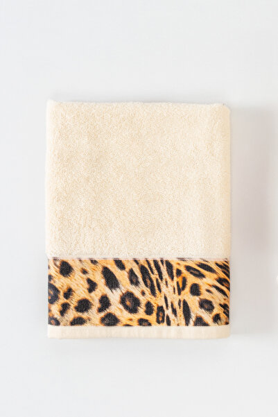 Ellaline Prosop de mână și de față LEOPARD, 100% bumbac certificat, 1 bucată ...
