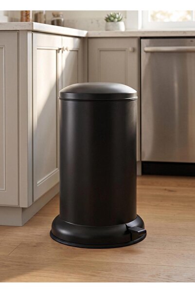 The Mia Trash Can Black 31X38X62 cm