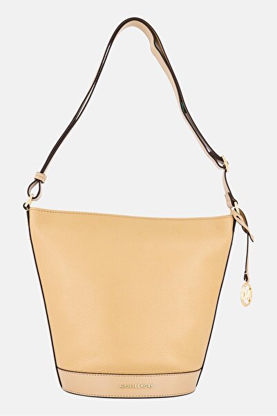Michael Kors Women Brand Logo Cross Body Bag, Light Brown