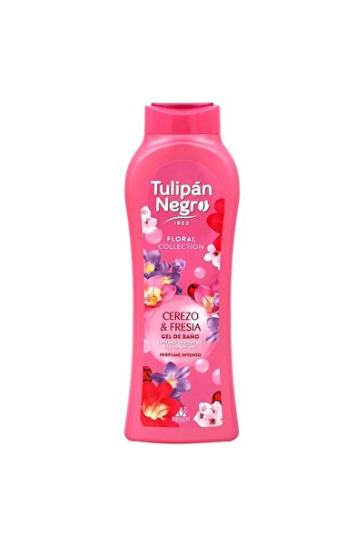 SOHO Gel de Dus, Tulipan Negro, 650 ml Floral Cerezo Fresia,