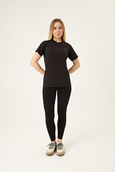 Zoor Kadın Kısa Kol Compression Fitness Gym Spor Body Tshirt
