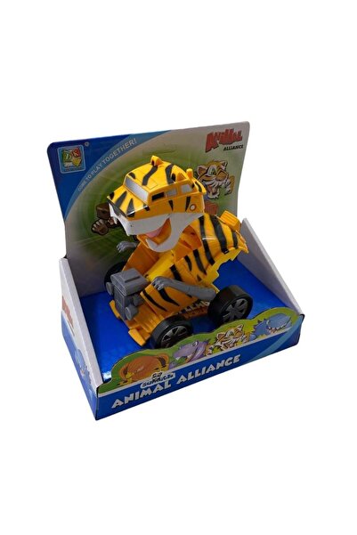 Zadem Store Transformable Toy Tiger Transformer Robot Kd-8815D