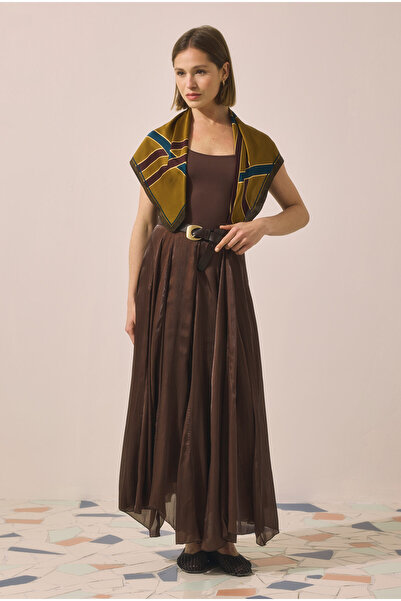 HE-QA Sparkly Skirt Brown