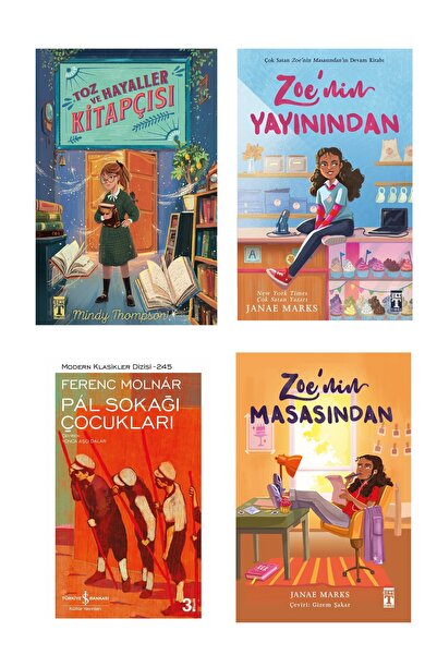 Timaş Çocuk 5-6-7-8.Sınıf Okuma Toz ve Hayaller Kitapçısı Zoenin Yayınından Z...