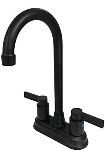 Yıldızan Kb8490Ndl Nuvofusion Bar Faucet, 12 cm Spout Reach, Matte Black 1089604