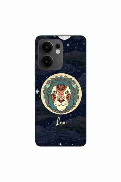 OEM Калъф, съвместим с Oppo Reno13 F, силиконов гел TPU, с шарка Хороскоп Лъв