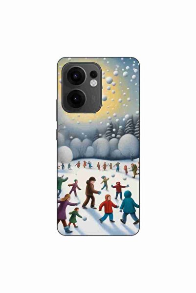 OEM Husa compatibila cu Oppo Reno13 F Silicon Gel Tpu Model Copii la Joaca Iarna