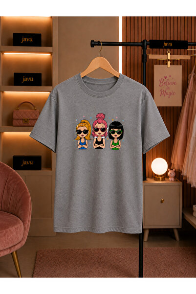 JAWÜ STYLE T-shirt za devojčice, 3 komada