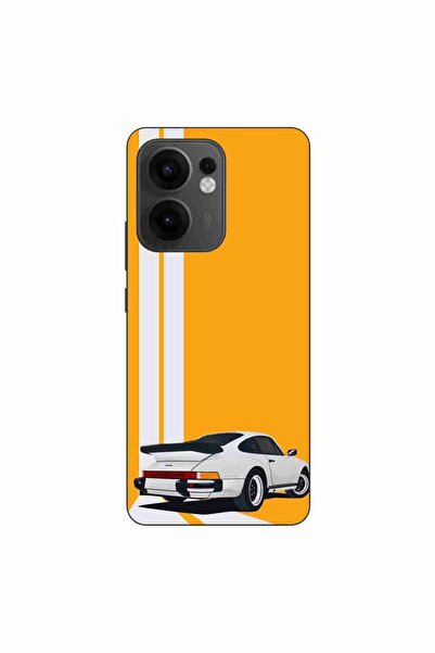 OEM Калъф, съвместим с Oppo Reno13 F, силиконов гел TPU, модел Porsche 911 Turbo