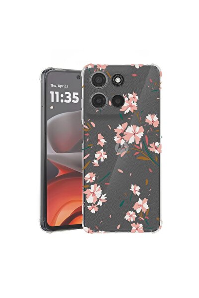 bestcase ¬Æ Husa Anti Shock Compatibila cu Motorola Moto G86 Power, Floral - ...