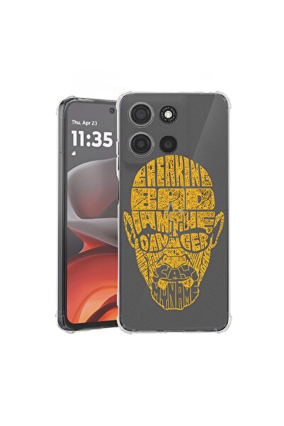bestcase Θήκη για Motorola Moto G75, Αντικραδασμική 1.5MM, Καλλιγραφία Brakin...