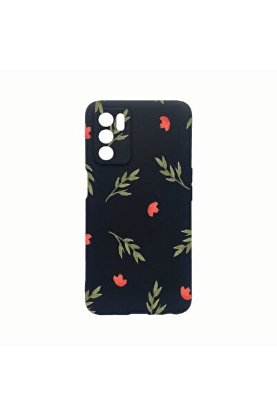 bestcase Husa Silicon, Compatibila Cu Oppo A54s, Flowers, Rezistenta la uzura...