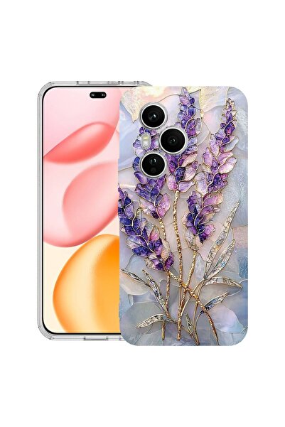 bestcase ¬Æ Husa Anti Shock Compatibila cu Honor 400 Pro, Floral - Golden Hyd...
