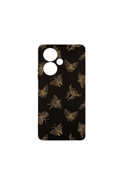bestcase Husa BestCase® Silicon Premium, Compatibilă cu OPPO A79 5G, Fluture ...