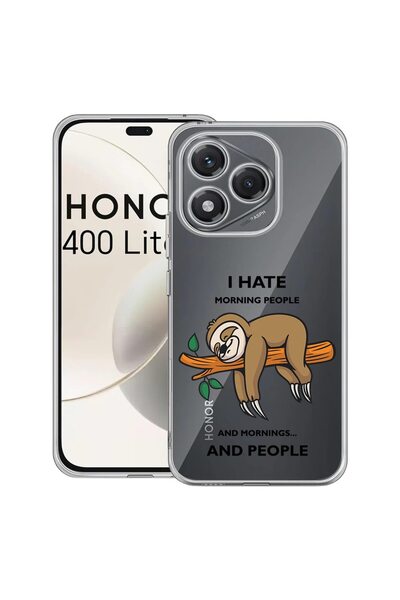 bestcase Husa pentru Honor 400 Lite 5G, BestCase¬Æ Clear Silicon 2MM, I Hate ...