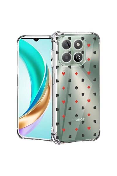 bestcase ¬Æ Husa compatibila Honor X8C, Anti Shock 1.5MM, Poker Pattern, Prot...