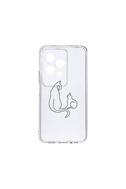 bestcase ¬Æ Husa Clear Silicon 2MM, Compatibila Cu Honor 200 Lite, Abstract C...