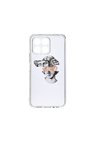 bestcase Διαφανής Θήκη Σιλικόνης, Συμβατή με Honor 70 Lite, Άγαλμα Ντέιβιντ -...