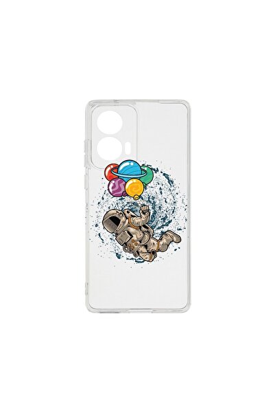 bestcase ¬Æ Husa Clear Silicon 2MM, Compatibila Cu Motorola Edge 50 Fusion, H...